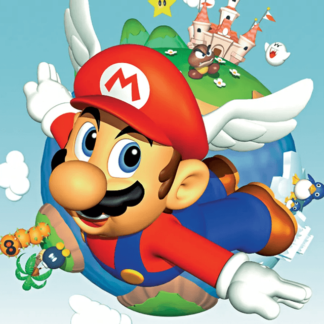 Square Mario 64